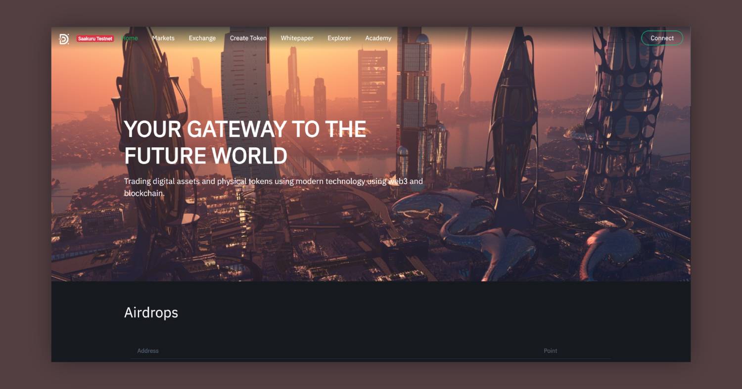 Infrastruktur Decentralized Exchange